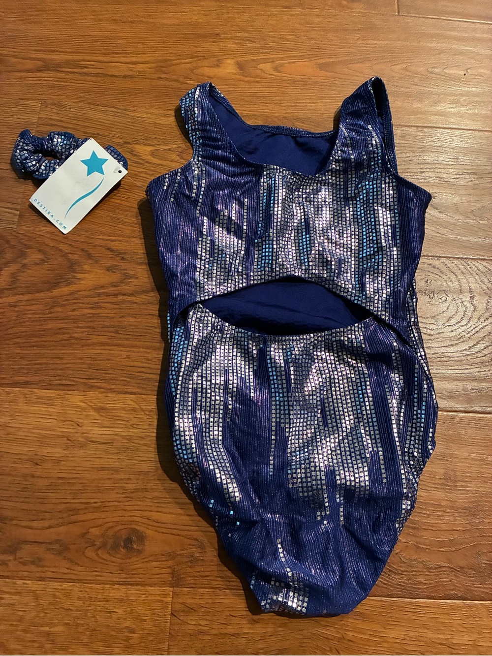 New Destira gymnastics leotard size child large - Picture 2 of 3